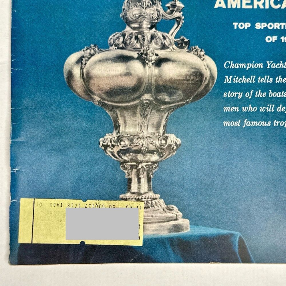 Sports Illustrated May 12 1958 Americas Cup Carleton Mitchell - Picture 5 of 14